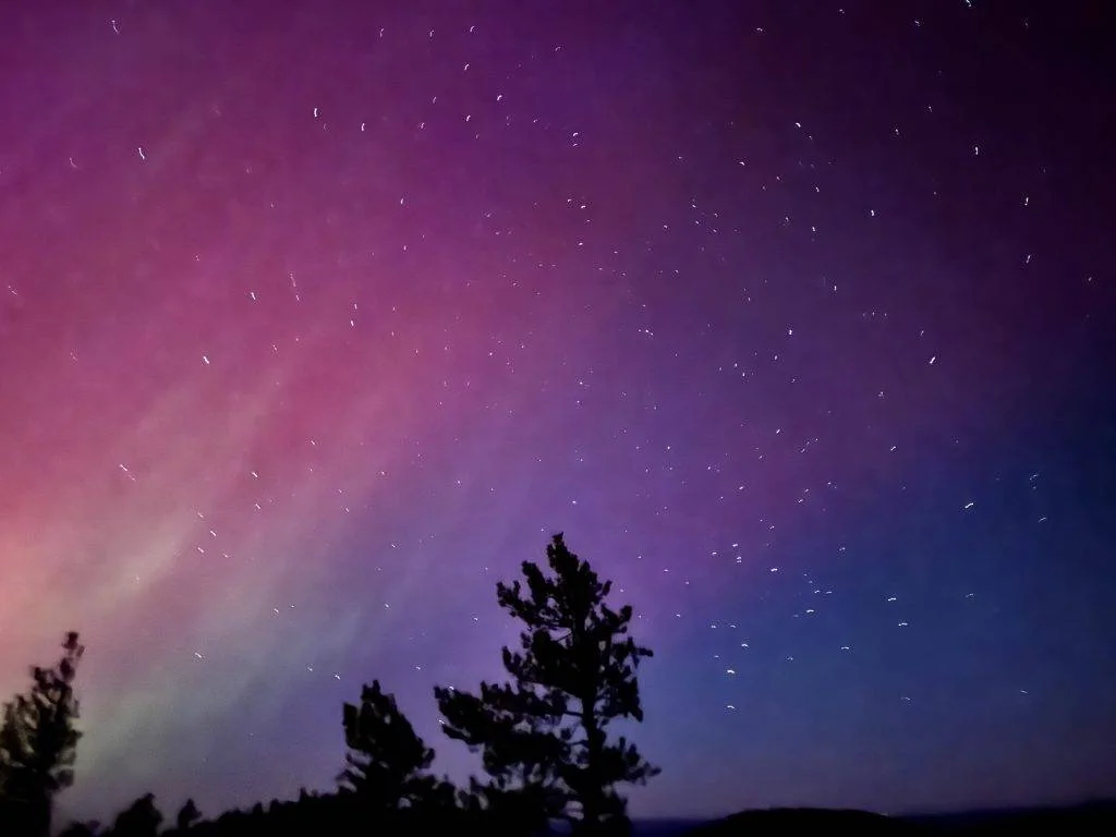 Published photograph from The Best Place to View Solar Storms and Stargaze in Central Oregon.