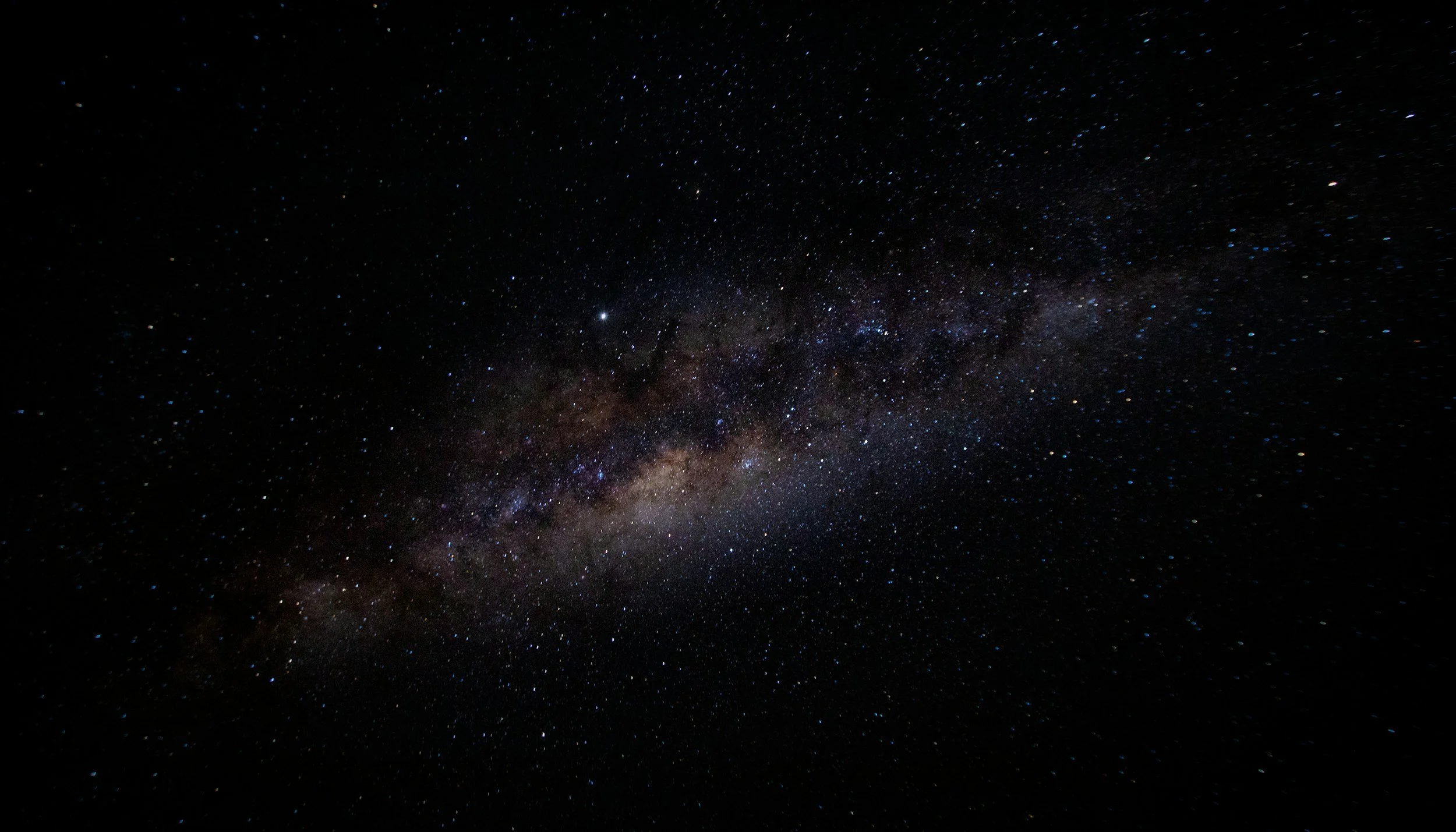 Stars above the Central Oregon landscape.