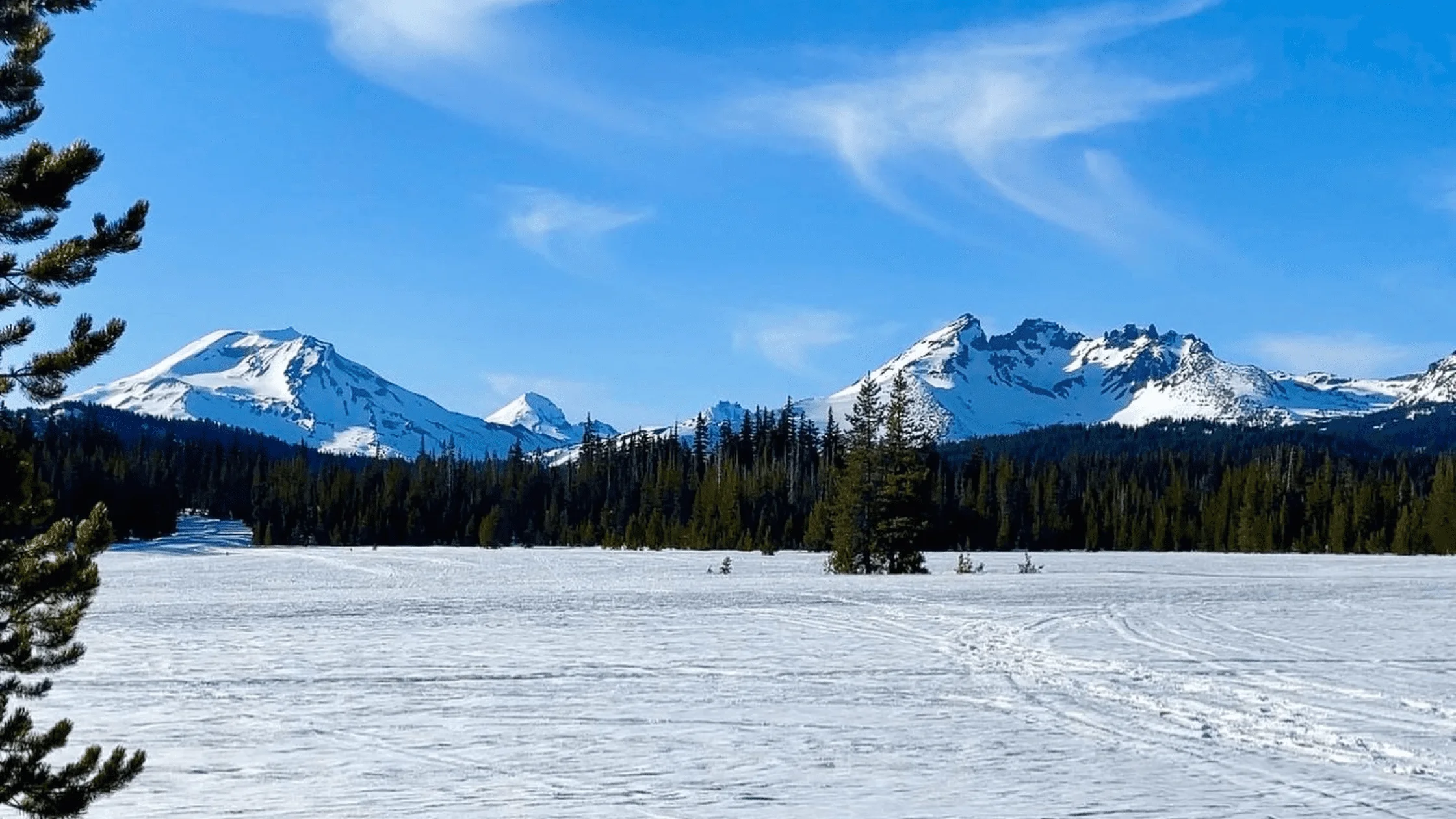 Published photograph from The Complete Guide to Exploring Dutchman Flat Sno-Park.