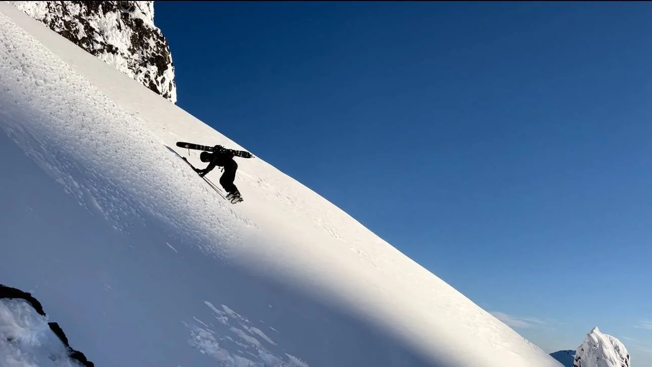 Published photograph from How to Backcountry Ski on Broken Top Volcano.