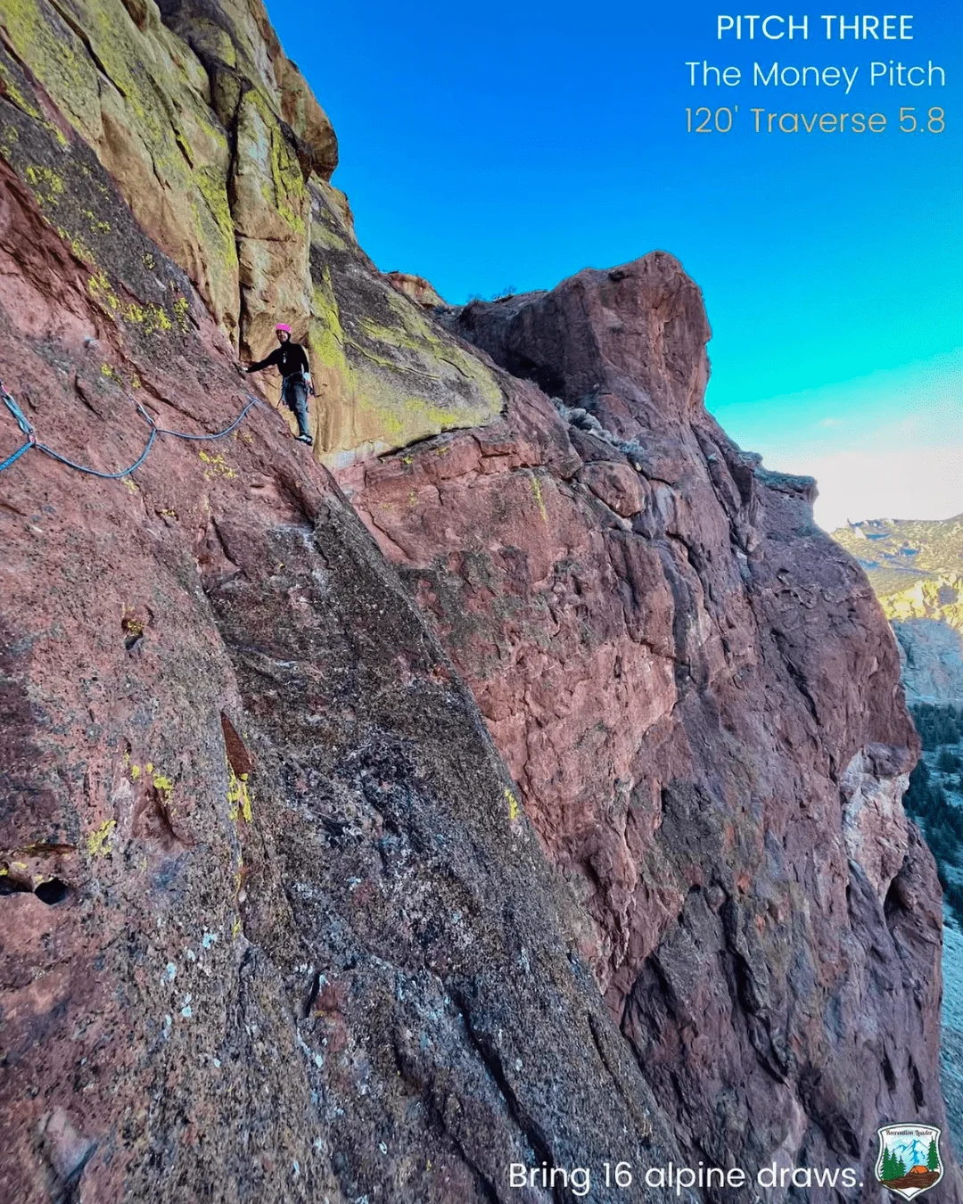 Published photograph from How to Climb Dirty Pinkos: A 5.9+ Multipitch at Smith Rock State Park ๐งโโ๏ธ.