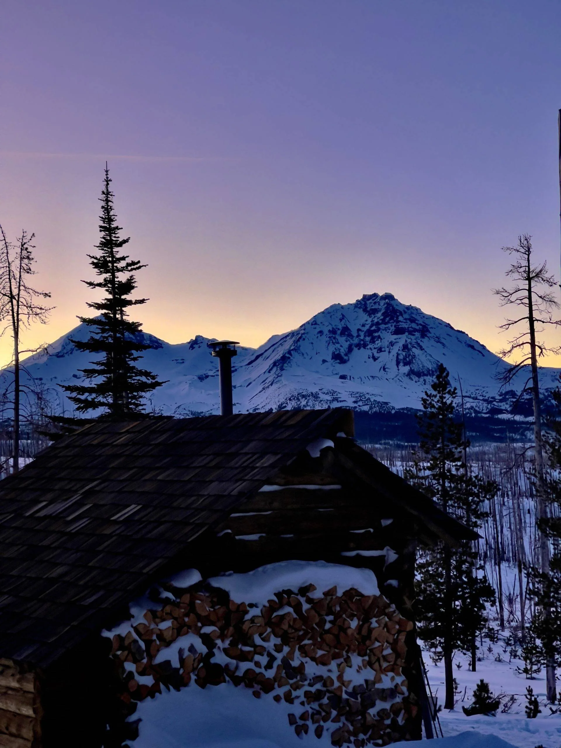 Published photograph from The Complete Guide to Exploring Upper Three Creek Sno-Park.