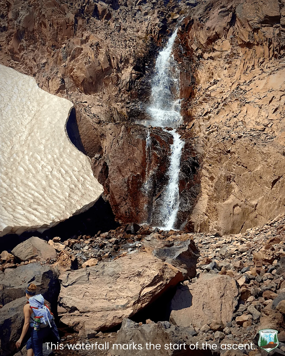 Published photograph from How to Hike the Secret Way to South Sister’s Summit.