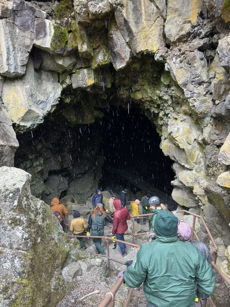 Published photograph from How to Explore Lava River Cave.