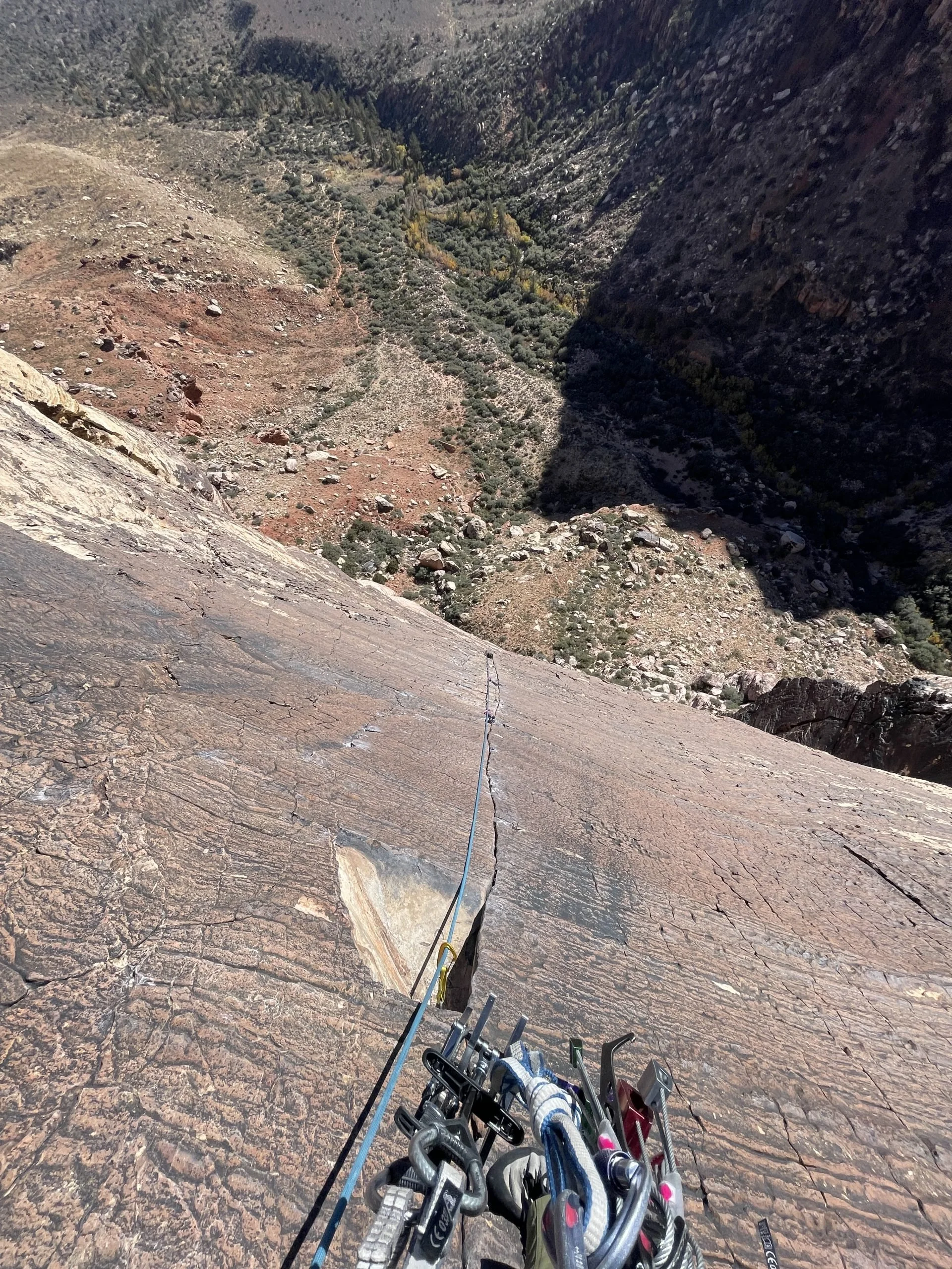 Published photograph from Climbing in Red Rock Canyon National Conservation Area, Nevada.