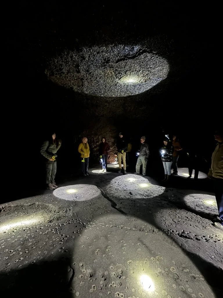 Published photograph from How to Explore Lava River Cave.