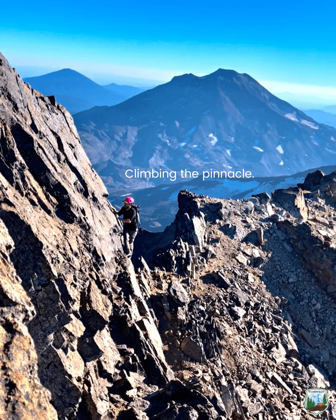 Published photograph from How to Summit North Sister Volcano, Three Sisters Wilderness.