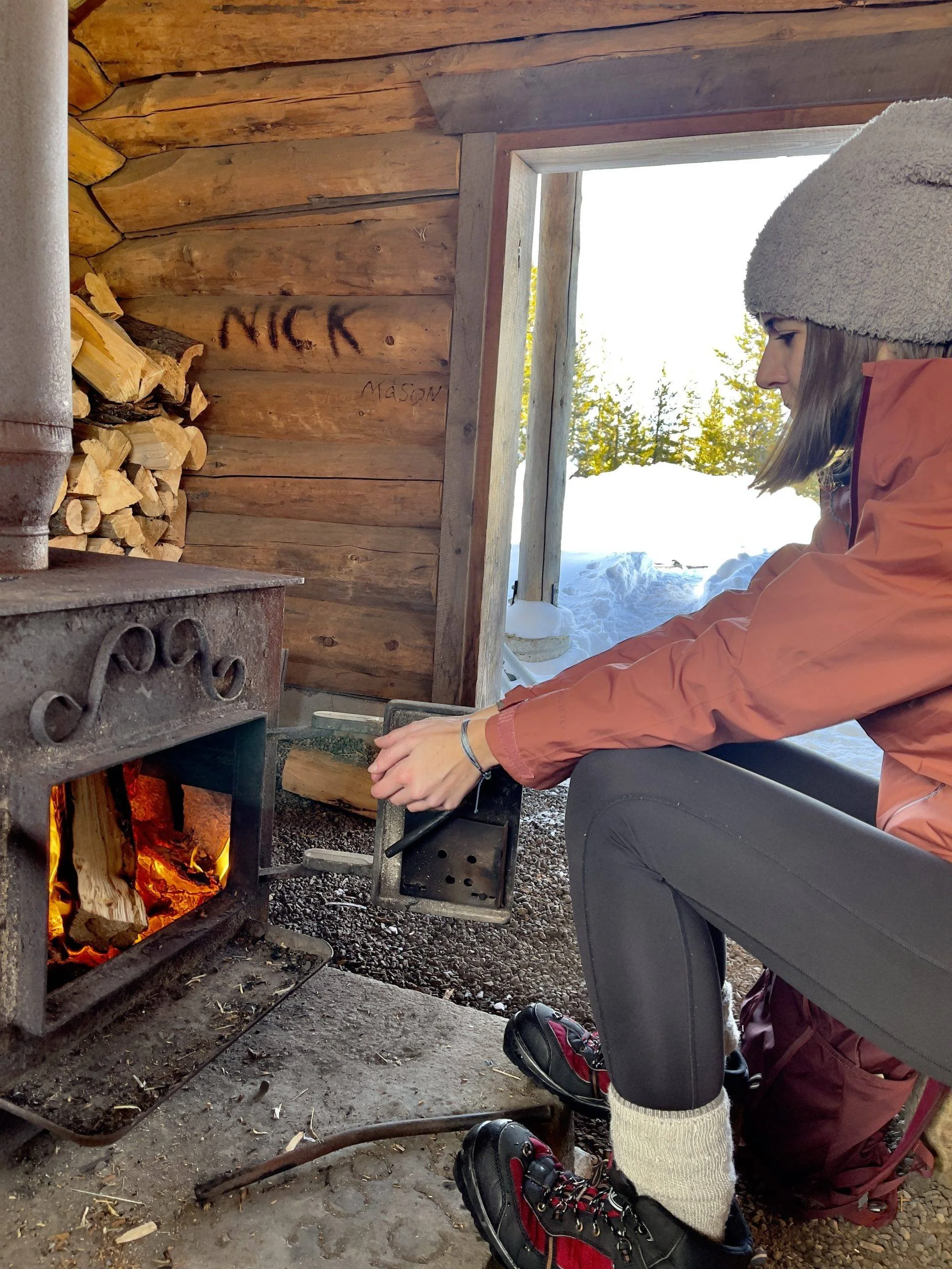 Published photograph from The Complete Guide to Exploring Ray Benson Sno-Park.