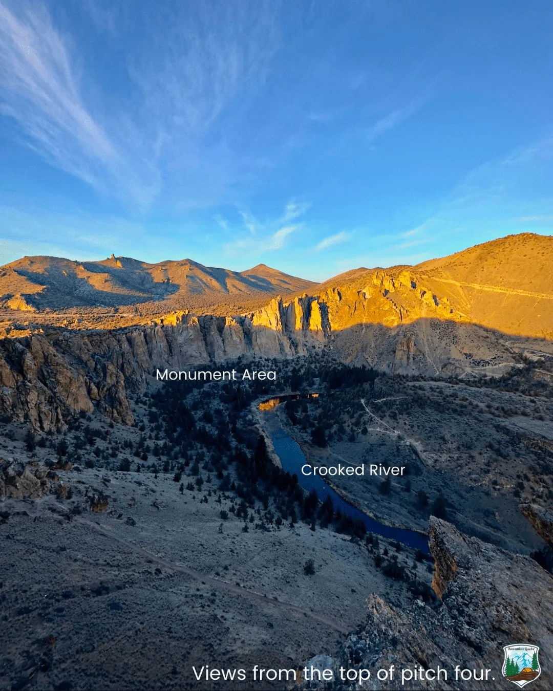 Published photograph from How to Climb Dirty Pinkos: A 5.9+ Multipitch at Smith Rock State Park ๐งโโ๏ธ.