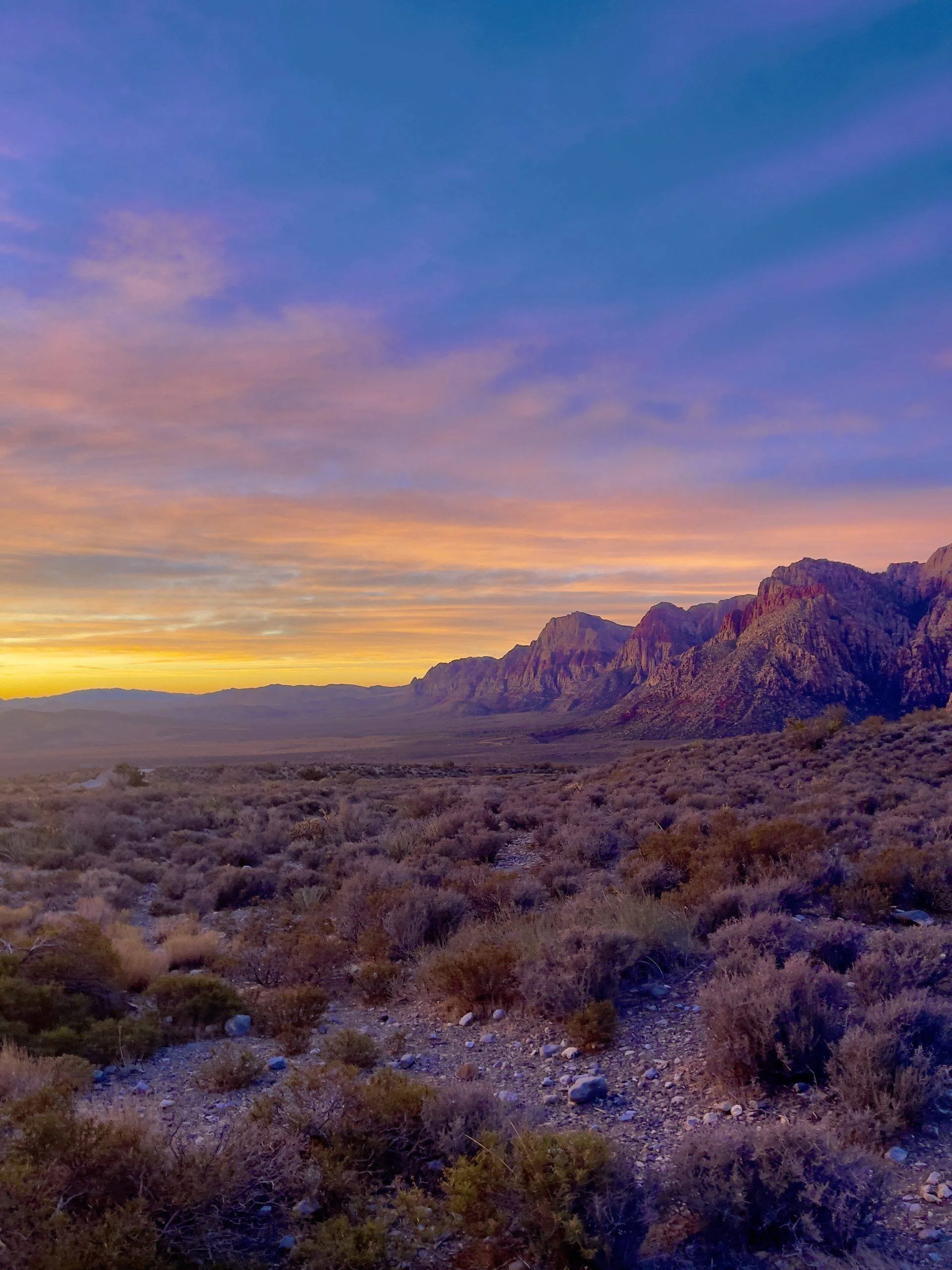 Published photograph from Climbing in Red Rock Canyon National Conservation Area, Nevada.