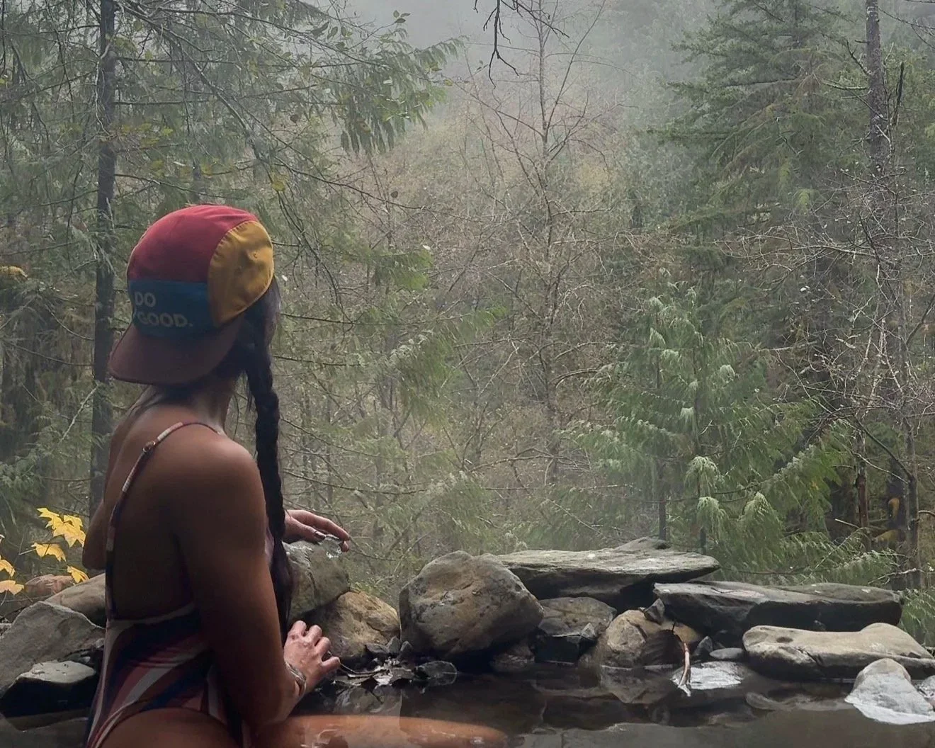 Published photograph from How to visit Olympic Hot Springs and the Secret Sauna Cave.