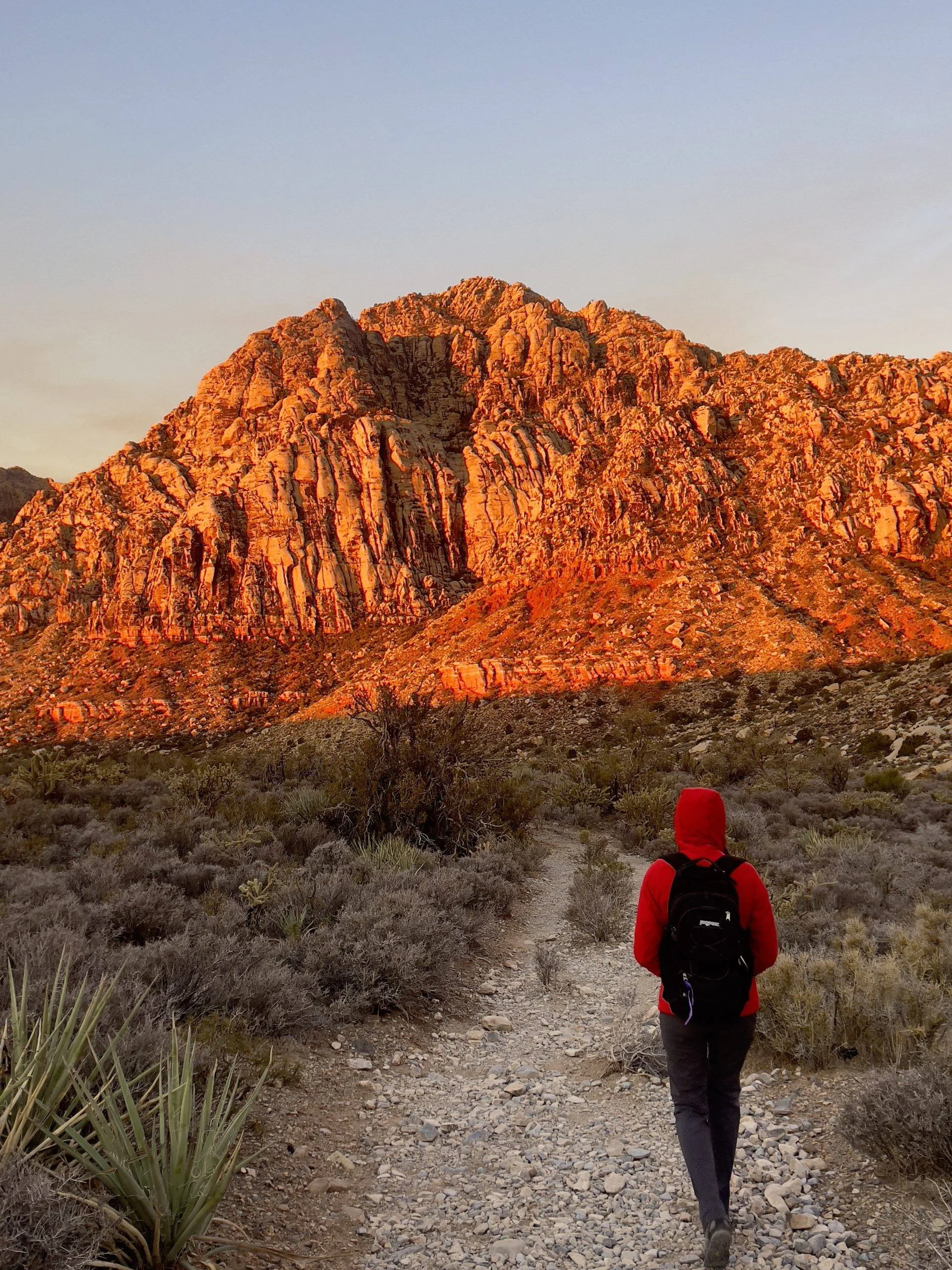 Published photograph from Climbing in Red Rock Canyon National Conservation Area, Nevada.