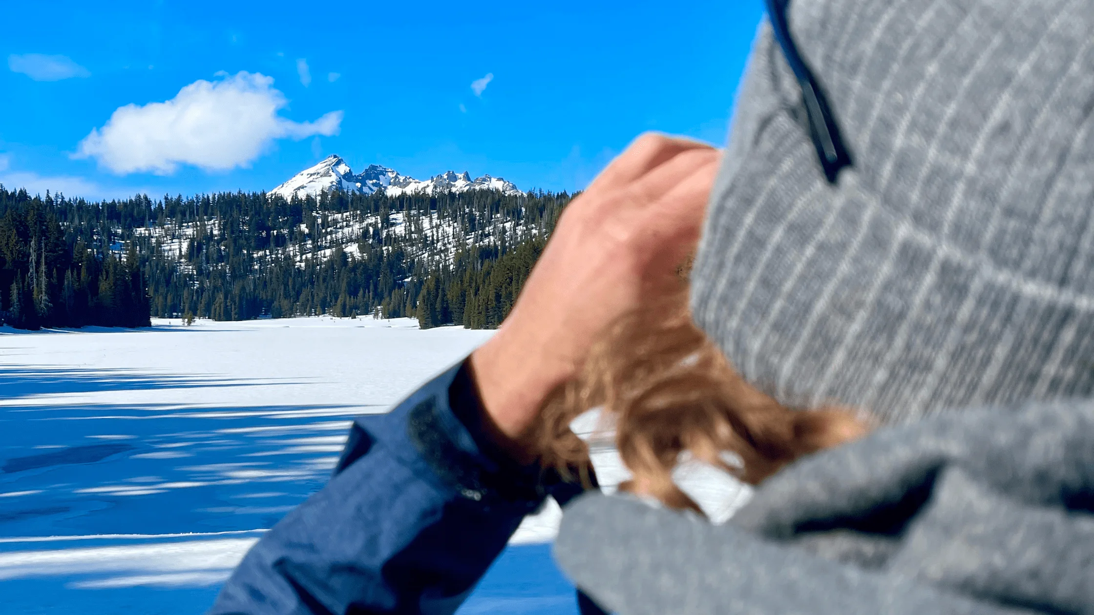 Published photograph from The Complete Guide to Exploring Dutchman Flat Sno-Park.