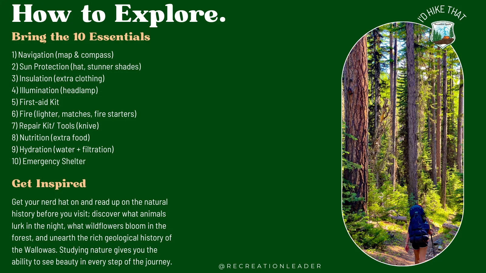 Published photograph from 🏕️ How to Backpack in the Eagle Cap Wilderness.