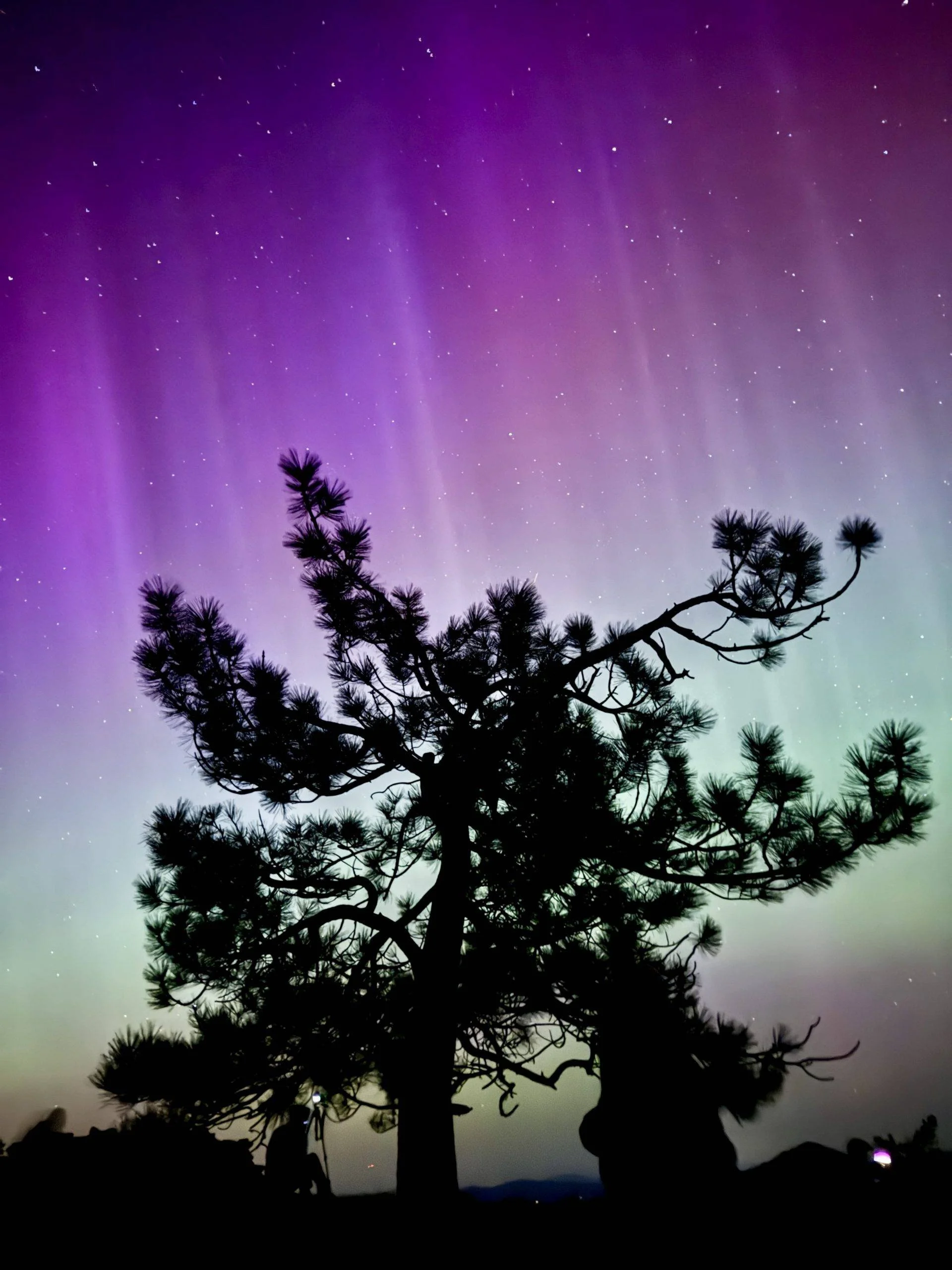 Published photograph from The Best Place to View Solar Storms and Stargaze in Central Oregon.