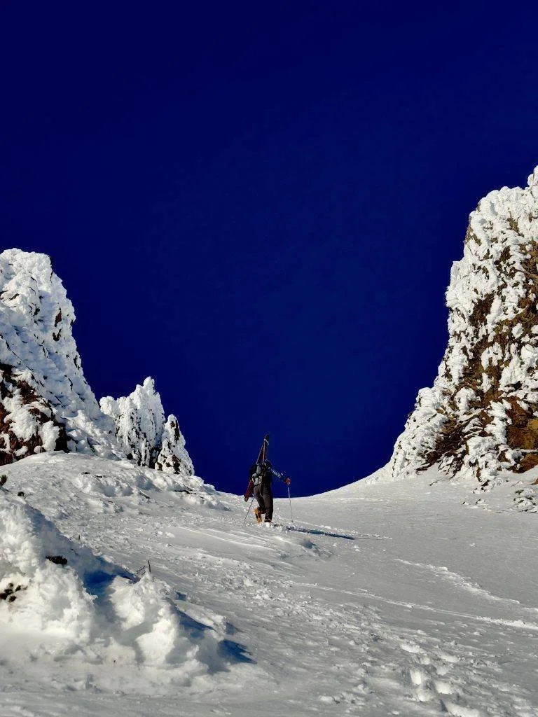 Published photograph from How to Backcountry Ski on Broken Top Volcano.