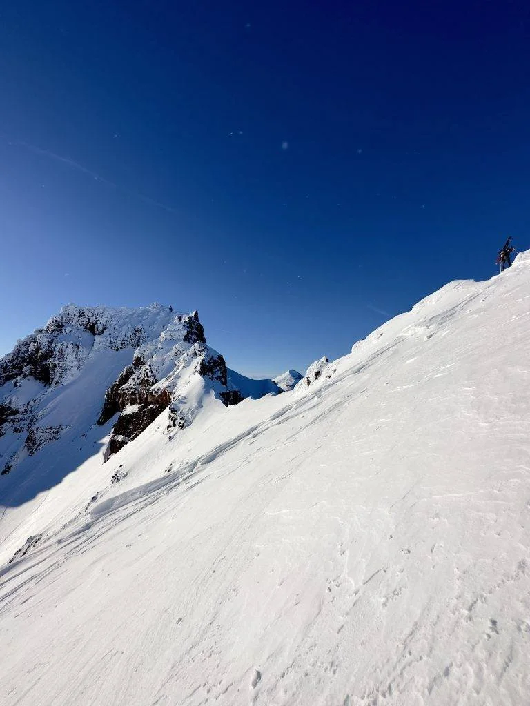 Published photograph from How to Backcountry Ski on Broken Top Volcano.