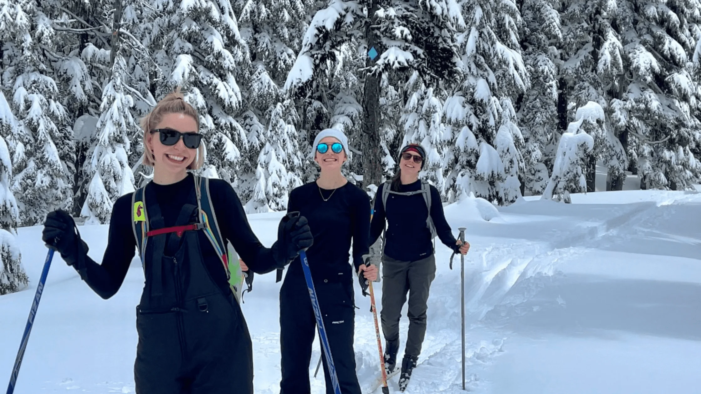 Published photograph from The Complete Guide to Exploring Dutchman Flat Sno-Park.