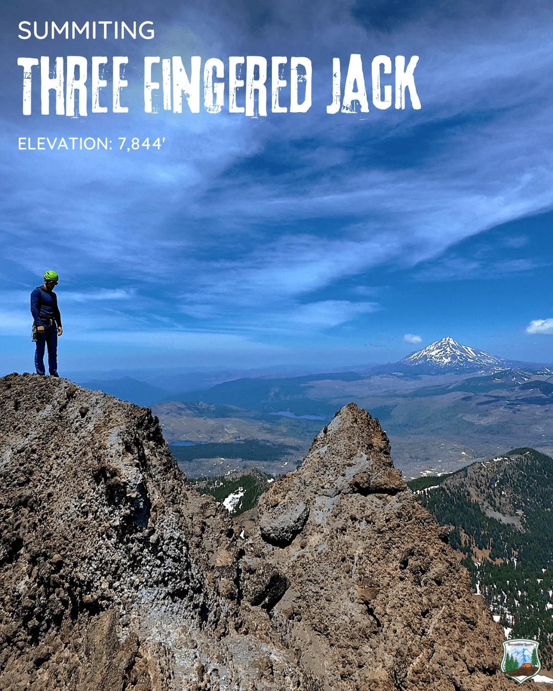 Published photograph from How to Summit Three Fingered Jack.