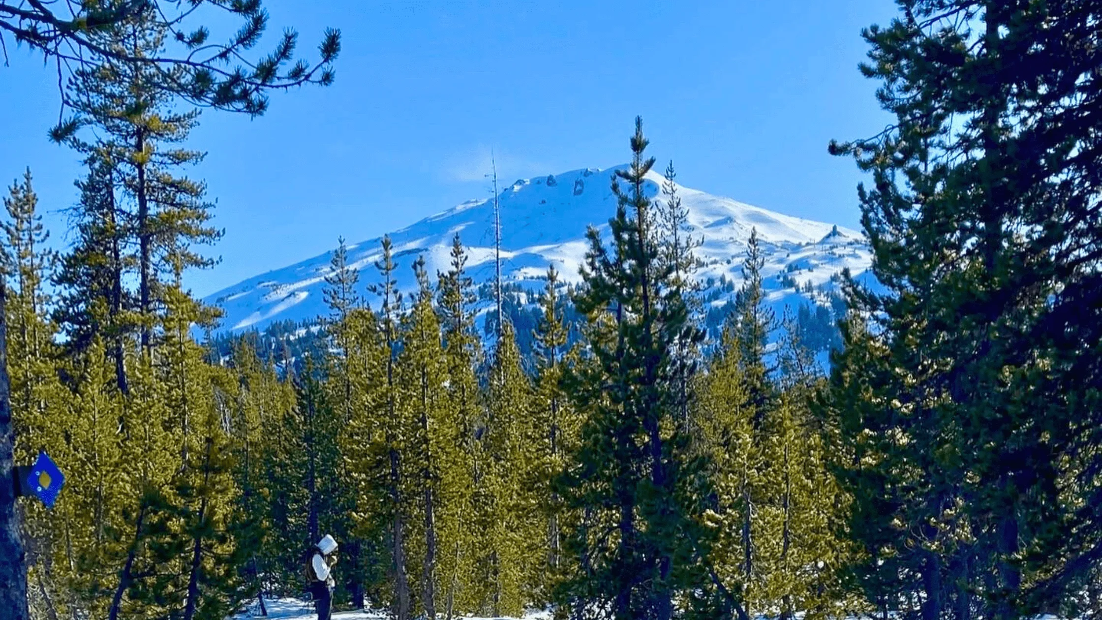 Published photograph from The Complete Guide to Exploring Dutchman Flat Sno-Park.